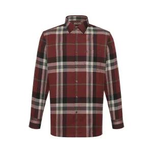 [닥스]기모 폴리혼방 슈퍼빅체크 셔츠 레귤러핏 레드___DKW2SHCL143R1