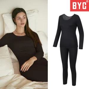 BYC 여성 내의 내복 보디히트 상하의세트 히트텍