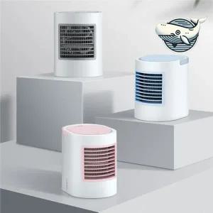 [셀러에이드]사무실 공부방 미니 냉풍기 간편 휴대용 냉각기