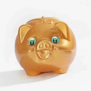 [셀러에이드]저금통 황금돼지 복돼지 금색돼지 대형 돼지 큰 지폐