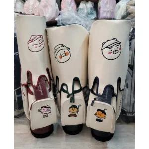 (매장정리) 카카오프렌즈 골프 스텐드 캐디백 (레드어피치,그린춘식,블루라이언)