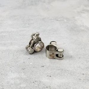 고강도 스텐 호스 반도 고열 고압 누수 방지 파이프 클램프 체결 선박 덕트 설비