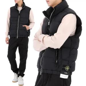 25FW 스톤아일랜드 심리스 터널 다운 패딩 조끼 K2S15G100007 S0028 V0029