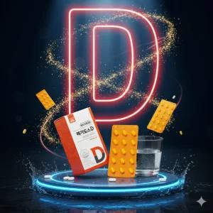 고려은단 메가도스D 비타민D3 4000IU 90정1박스