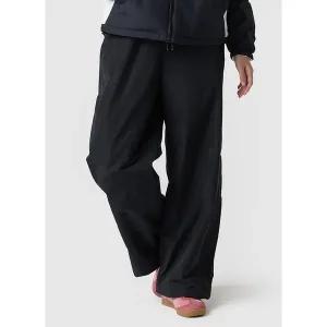 [르꼬끄](강남점)여성 스트레치 우븐 기모 와이드핏 팬츠 BLK / QQ422OPTO1