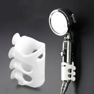 문어발 흡착식 샤워기 거치대 홀더 헤드 무타공 걸이