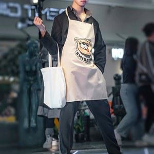 극주부도 타츠 앞치마 에이프런 의상 세트 코스프레 선글라스 에코백 시바이누 프릴 코스튬