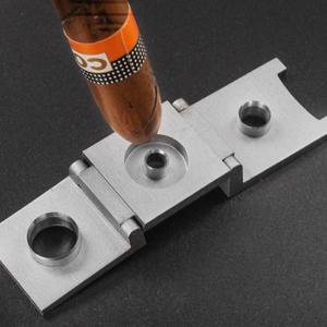 스테인리스 스틸 포켓 메탈 패션 접이식 시가 커터 쿠바 담배 액세서리