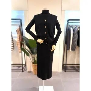 [대구백화점] [미스칸트]니트 쓰리피스 스커트 세트 블랙(KNSTPA02BK)