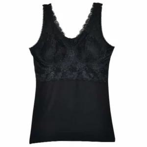 여성 인견 브라탑나시 레이스캐미솔 브라런닝