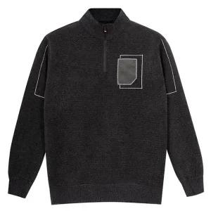 [디바옴므]겨울 반목 반집업 폴라 겨울 티셔츠 골프 스웨터_copy