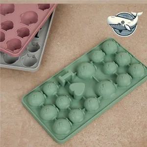 펭귄 모양 실리콘 아이스크림 틀 귀여운 초콜릿 실리콘몰드 얼음틀