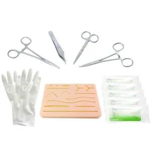 봉합연습 suture 패드 피부봉합 실리콘 세트 봉합사 키트 에스티