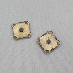 [셀러에이드]가방 옷수선 똑딱이 자석단추 엔틱 중형 5P 자석단추