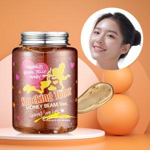 [스킨+로션+에센스]올인원 대용량 250ml 라벨영 쇼킹토너 꿀광버전/진한 속보습
