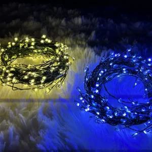 아웃팅 크리스마스 트리 전구 LED 지네전구 연결형 투톤 400구[아답터 포함]