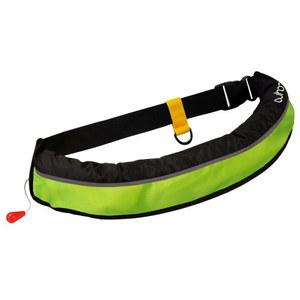 허리벨트구명조끼 팽창식 수영 허리형 물놀이 사이즈 한 레드자동