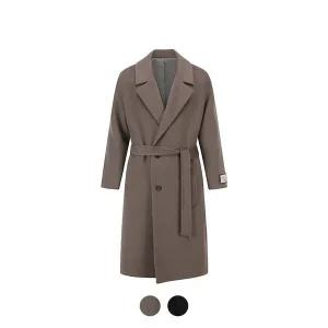 [앤드지] 루즈핏 핸드메이드 더블 로브 코트_BZD4CB1202