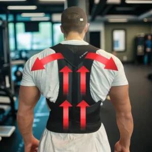 등 굽음 자세 굽은등 방지 허리 말린 어깨 펴주는 스트레칭 밴드 기구