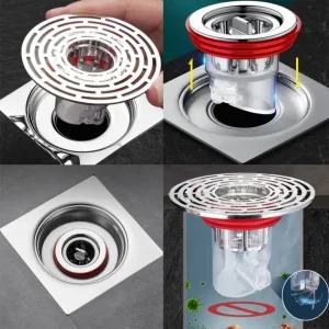 내부형 만능트랩 하수구트랩 화장실 욕실 베란다 다용도실 배수구트랩 세면대트랩 배수구트랩 싱크대 트랩