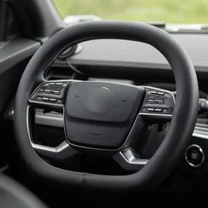 체어맨W 08년~11년 D컷전용 순정 가죽 핸들커버 블랙