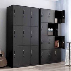 철제 블랙 사물함 캐비닛 관물대 1 36mm 작업장 검정 3도어 사무실