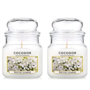 코코도르 윈터쟈스민 캔들 미디엄자 향초 선물 2개