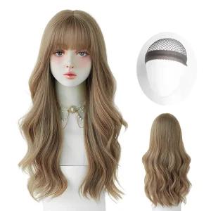 LaBella 가발 여성 통가발 샌드 오브 데이즈 웨이브 59cm