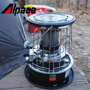 ALPACA C7블랙 국산 캠핑용 기름 난로 야외용 석유난로 등유 스토브 휴대용 오일 히터