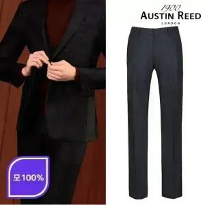 [오스틴리드]까노니코 투톤 솔리드 수트 팬츠-A91PN734