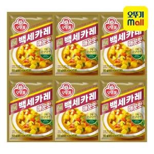 [오뚜기] 백세카레 매운맛 100g 6개