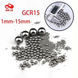 호환  1mm-15mm GCR15 고정밀 베어링 강 롤러 볼 소형 볼라 베어링 금속 롤 볼 세트 슬라이드 동력 전달 부