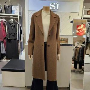 [하프클럽/씨]SI 씨 핸드메이드 클래식 롱 코트 SLHRY0617