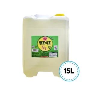 [오뚜기] 오뚜기 양조식초 15L 업소용 말통 대용량