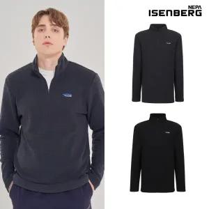 [네파이젠벅] 양면 플리스 반집업 남성 2컬러 택1