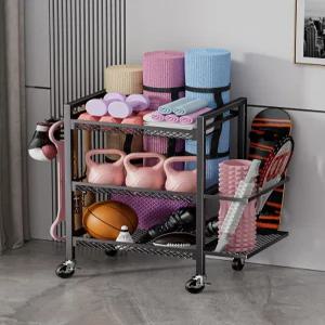 운동기구 정리함 요가 피트니스 수납 정리 폼롤러 기본형 바구니 라켓 보관함 수납바구니 수납