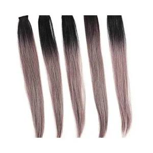 브릿지 긴머리 5p 헤어핀 루미나D 헤어 가발 피스 부분