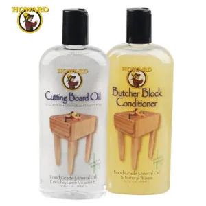 미국 하워드 나무도마오일 355ml 2종세트 미네랄오일 원목 컨디셔너 커팅보드 부처블락 
