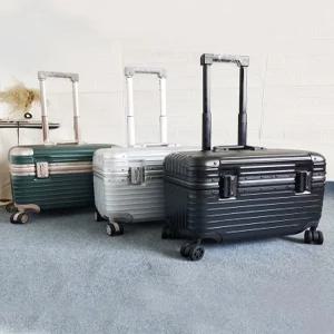 승무원캐리어 기내용 위로열리는 무광 파일럿 기내반입 하드캐리어 직각형 여행용 카메라가방 내