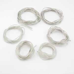 28/26/24/22/20/18AWG 2 코어 구리 와이어 투명 병렬 케이블 DC 전원 플랫 라인 1A 2A 3A 5A 7A LED 라이트