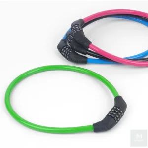 자전거 4단 번호 자물쇠 도난방지 잠금장치 열쇠 와이어락