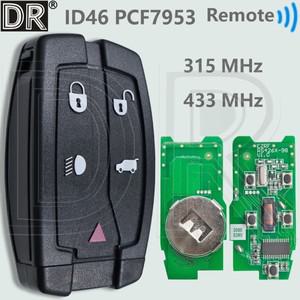 랜드로버 프리랜더 2 디스커버리용 자동차 원격 키, DT NT8TX9 ID46 PCF7953 315/433MHz