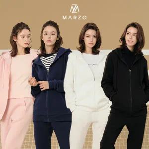 [마르조][마르조]여성 멜리플 집업 트레이닝 후드2AJFMD06