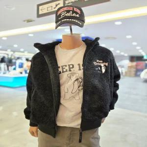 [지프] 뽀글이 속퀼팅누빔 후드집업 점퍼  JP4JPU260