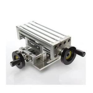 미니 고정밀  작업대 벤치 드릴 밀링 머신 크로스 슬라이딩 테이블 더브테일 캐리지 마이크로 바이스 20x8c