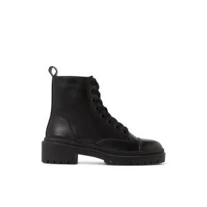 알도 고어-인 필로우워크 앵클 부츠 - 블랙 ADD1B076FZ001