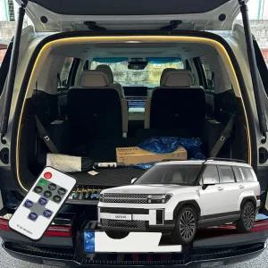 2024년형 디올뉴싼타페 MX5 무선리모콘형 국산 LED바 식빵등 트렁크 실내 무드등 1Way(LED만) 5M웜화이트차