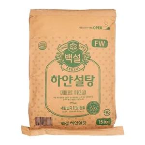 백설 하얀 설탕 15KG