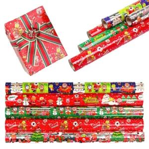 대용량 캐릭터 비닐 포장지 1롤 장난감포장지 크리스마스 어린이집 선물 기념일 연말