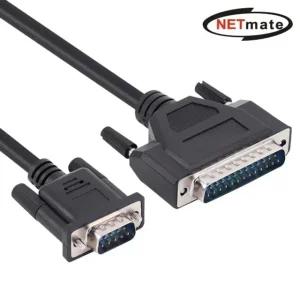 고품질 9핀 to 25핀 시리얼 케이블 1.8m (DB9M to DB25M) (WF9499F)